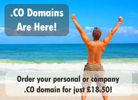 .co domains .co Domains Are Here
